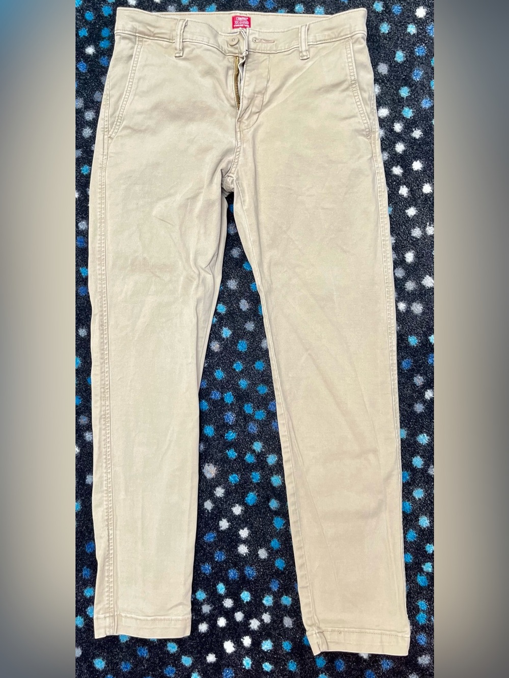 Levi's Men's Khaki Straight Jeans